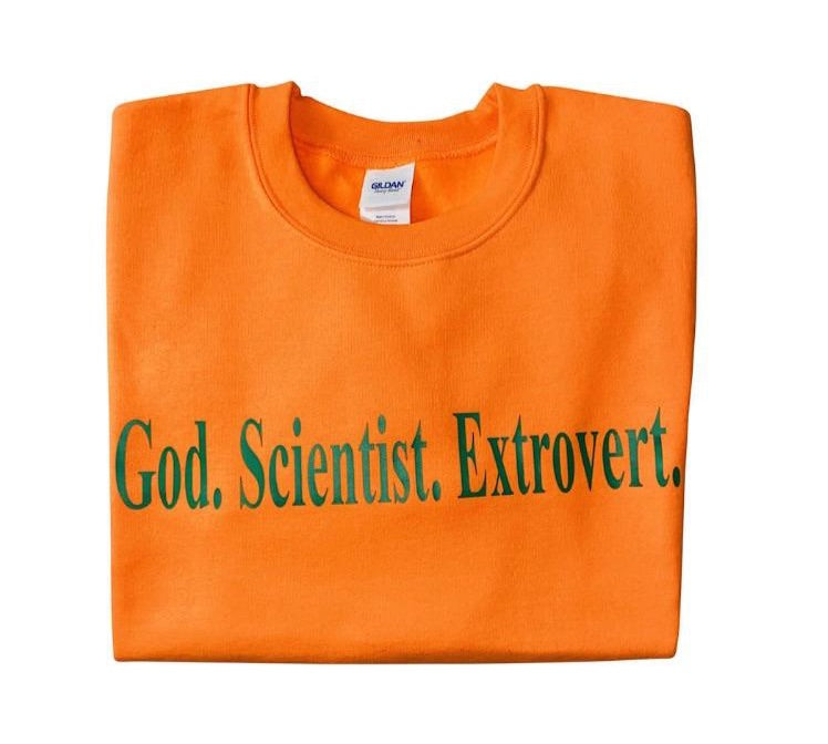 God. Scientist. Extrovert.
